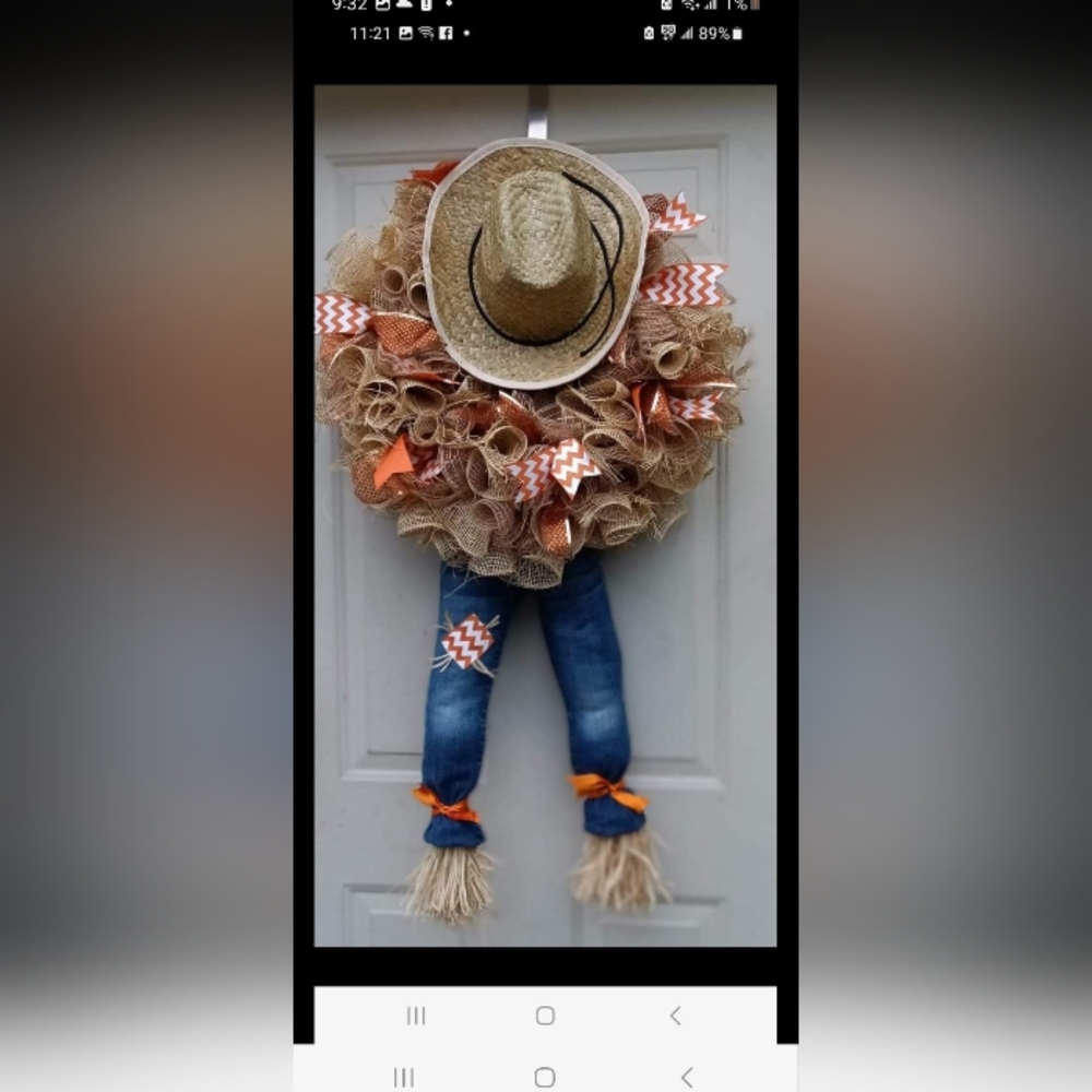 FALL Scarecrow wreath